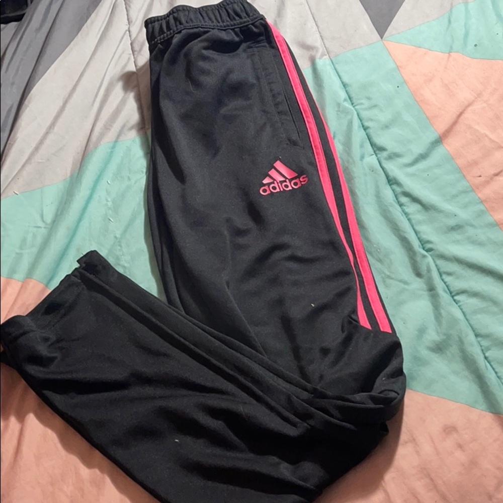 Pink Adidas Joggers